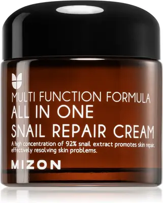 Mizon Multi Function Formula Regenerating Cream with 92% Filtered Snail Slime 75 ml