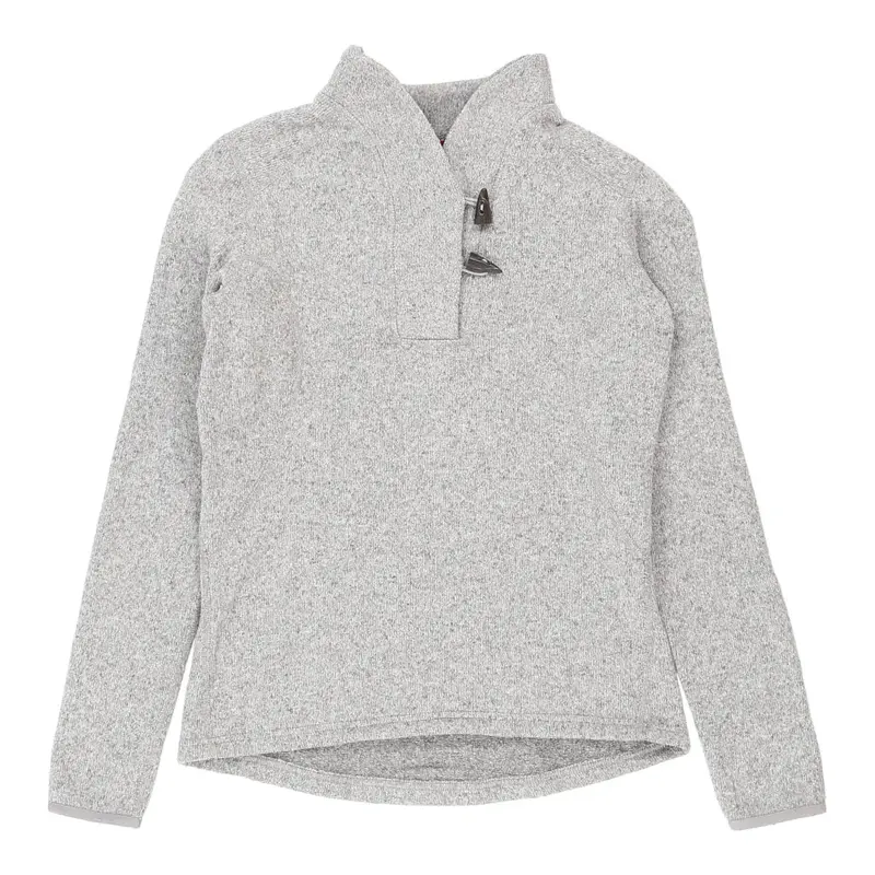 The North Face Fleece - Small Grey Polyester