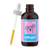 Taily Liquid Collagen for Dogs & Cats - Promotes Healthy Nails, Skin and Shiny Coat with Hyaluronic Acid