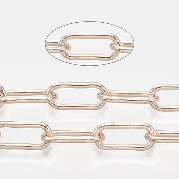 Unwelded Iron Paperclip Chains