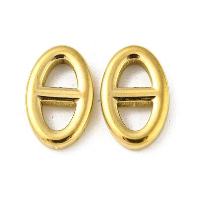 Ion Plating(IP) 304 Stainless Steel Connector Charms