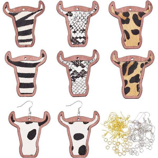 DIY Cattle Head Dangle Earring Making Kit