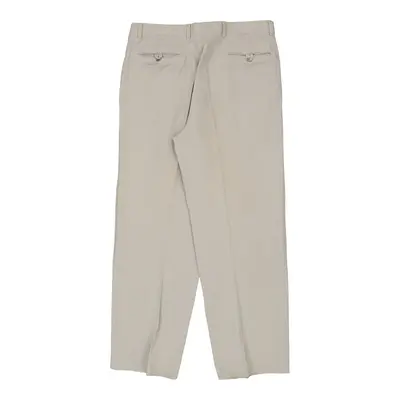 Valentino Trousers - 34W 30L Beige Cotton