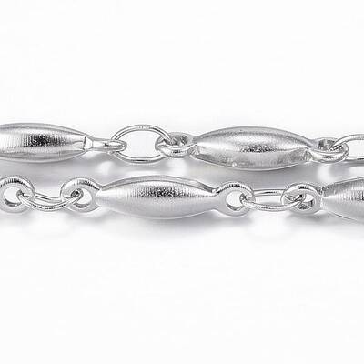 Tarnish Resistant 304 Stainless Steel Bar Link Chains