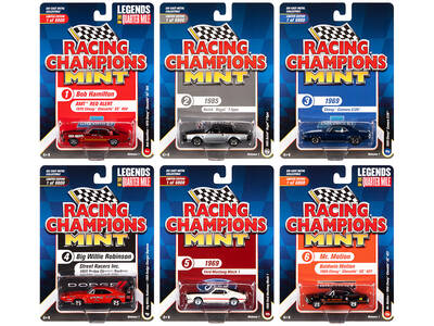 Racing Champions Mint 2022 Set of 6 Cars Release 1 1/64 Diecast Model Cars by Racing Champions