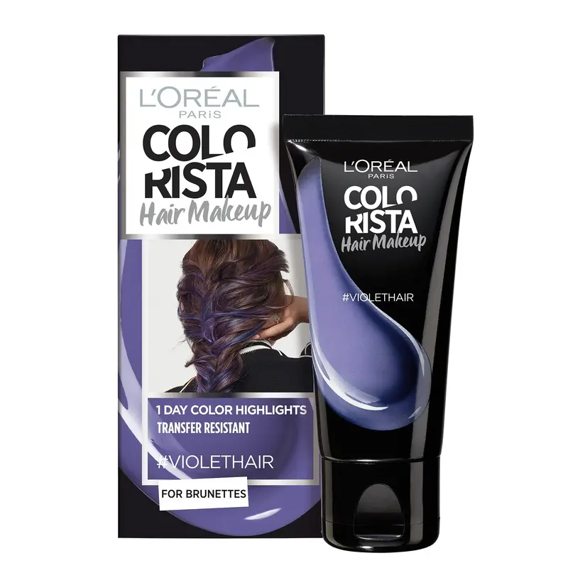 L'Oreal Paris, Colorista Makeup, Semi-Permanent Hair Dye, #violet, 30 ml