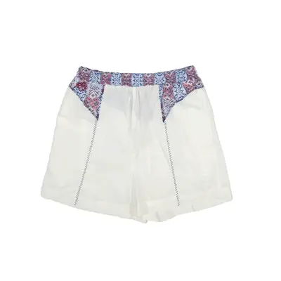 THE WHITE COLLECTION Casual Shorts White Regular Womens M W26