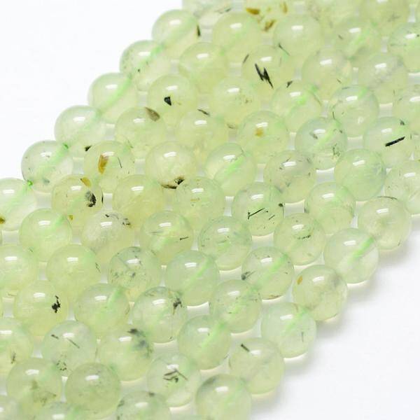 Natural Prehnite Beads Strands