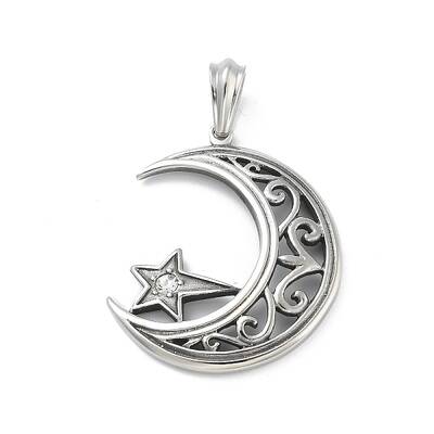 304 Stainless Steel Big Pendants