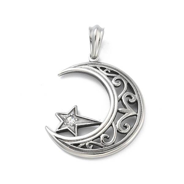 304 Stainless Steel Big Pendants