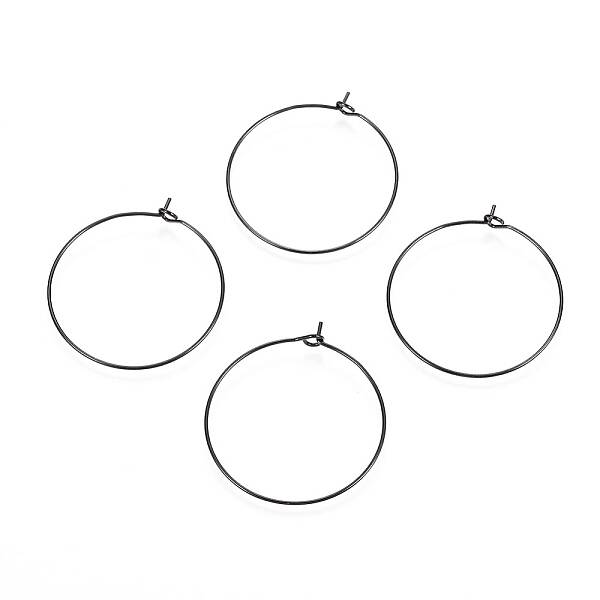 316L Surgical Stainless Steel Hoop Earring Findings