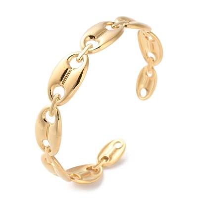 304 Stainless Steel Cuff Bangles for Women