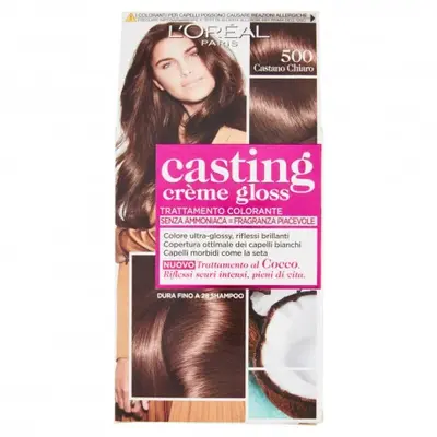 L Oreal Paris Tinta Per Capelli Casting Creme Gloss Senza Ammoniaca N500 Castano Chiaro