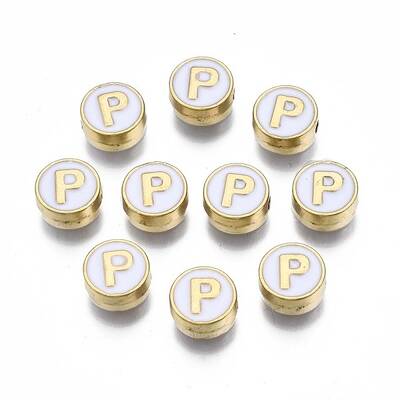 Alloy Enamel Beads