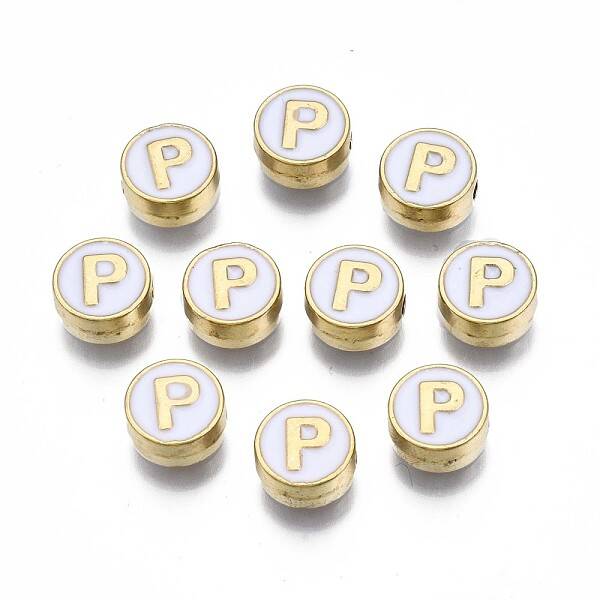 Alloy Enamel Beads