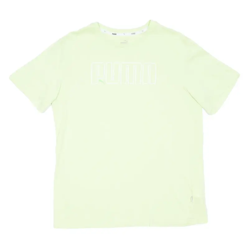 PUMA Mens T-Shirt Green M