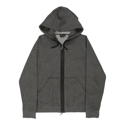 Giorgio Armani Hoodie - Small Grey Cotton Blend