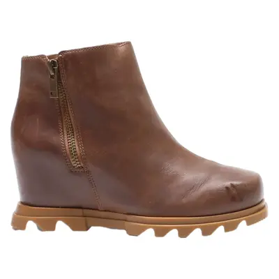 SOREL Ankle Boots Brown Leather Womens UK 4.5