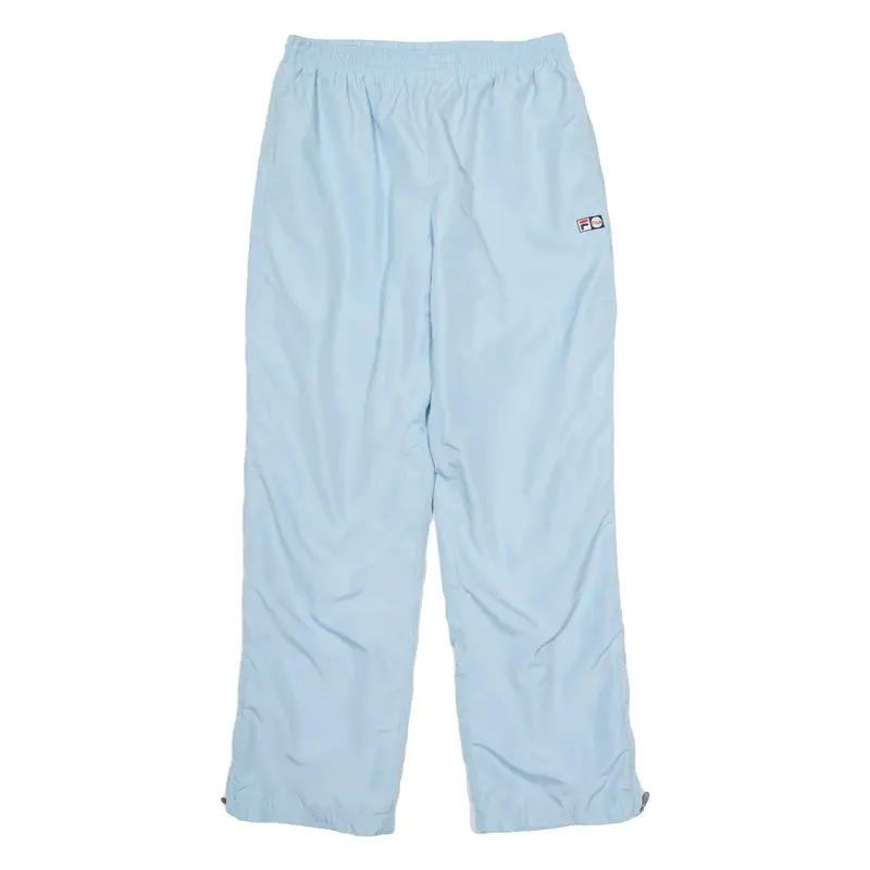 FILA Mesh Lined Mens Rain Trousers Blue Straight XL W30 L32