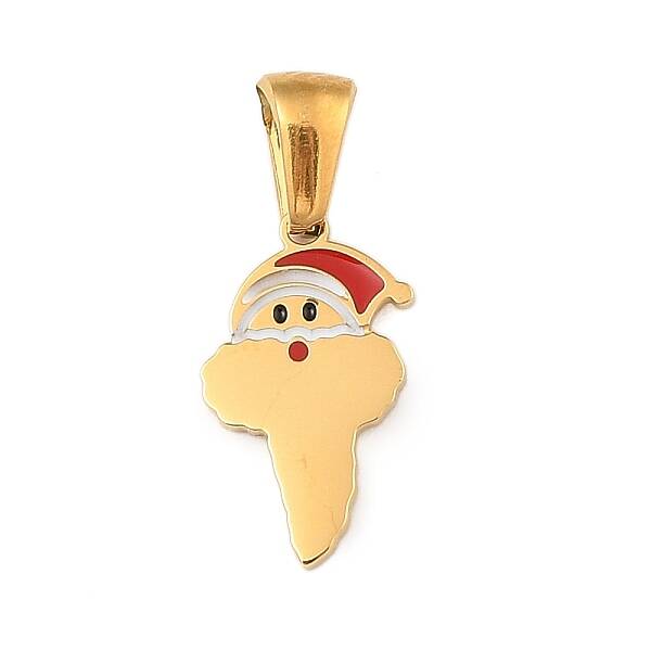 Christmas Theme 304 Stainless Steel Pendants