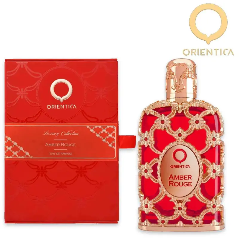 Orientica Amber Rouge Perfume for Unisex - Eau de Parfum Spray 2.7 oz