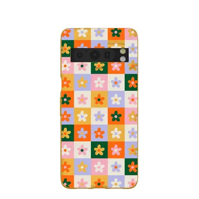 Honey Flower Tiles Google Pixel 8 Pro Case