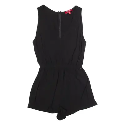 GUESS Womens Playsuit Black Wide-Leg M