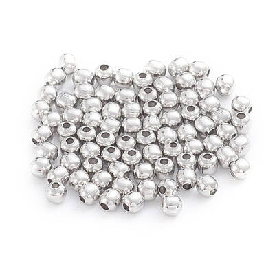 Tarnish Resistant 304 Stainless Steel Beads