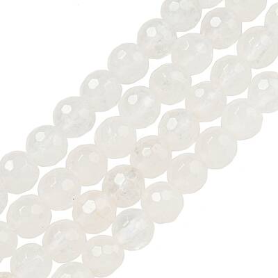 Natural Quartz Crystal Beads Strands