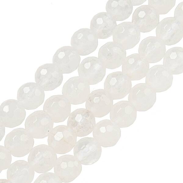 Natural Quartz Crystal Beads Strands