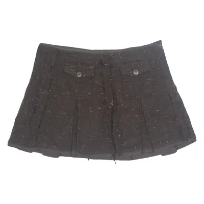 ZARA Womens Mini Skirt Brown Short M
