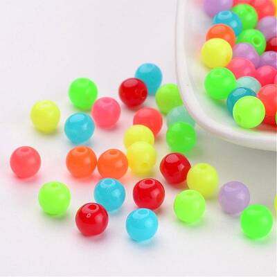 Fluorescent Acrylic Beads
