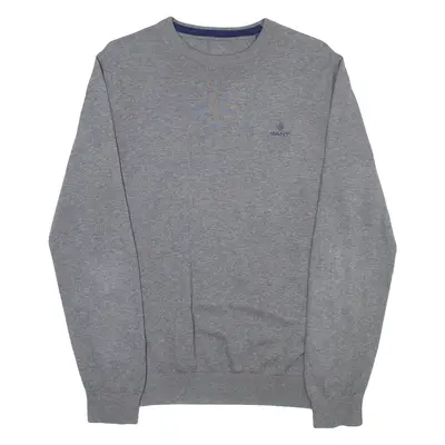 GANT Mens Jumper Grey Tight Knit S