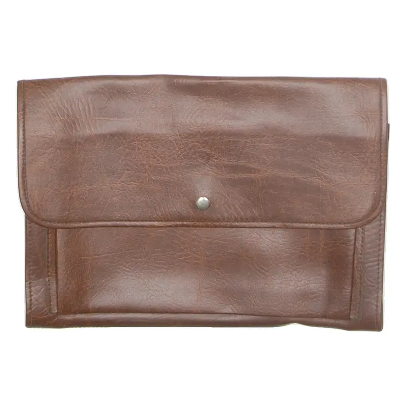 Mens Laptop Bag Brown Leather 90s