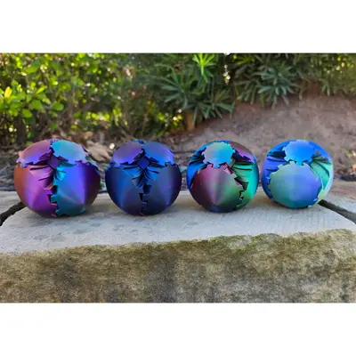 Gear Ball Twist - 3D Printed Mechanical Figurine