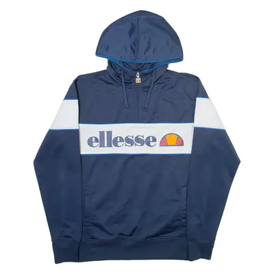 ELLESSE Mens Blue Hoodie M