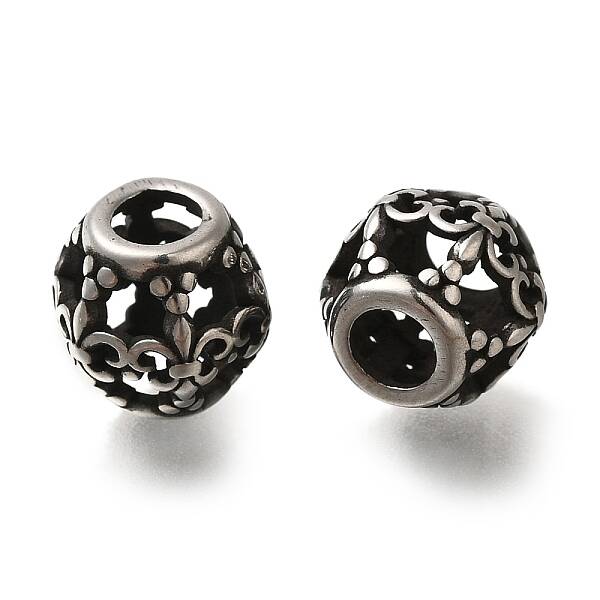 304 Stainless Steel European Beads