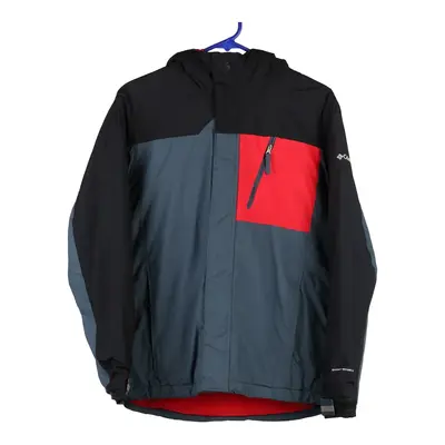 Columbia Waterproof Jacket - Small Grey Nylon