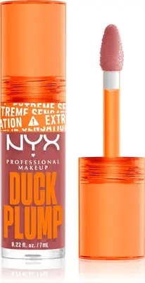 NYX Professional Makeup Duck Plump lip gloss volumizing effect color 03 Nude Swings 7 ml