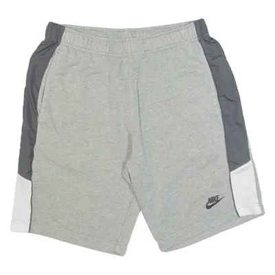 NIKE Mens Casual Shorts Grey Relaxed M W30