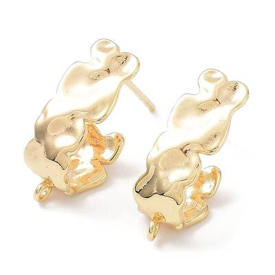 Brass Stud Earring Finding