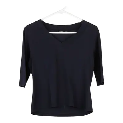 Best Company V-neck T-Shirt - Medium Navy Cotton