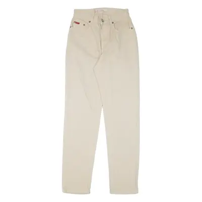 LEE COOPER LC11 Womens Jeans Beige Regular Mom W22 L31