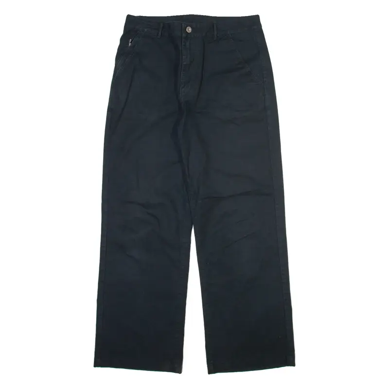 CONVERSE Mens Trousers Black Regular Straight W30 L29