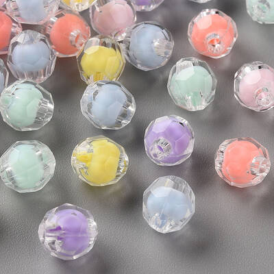 Transparent Acrylic Beads