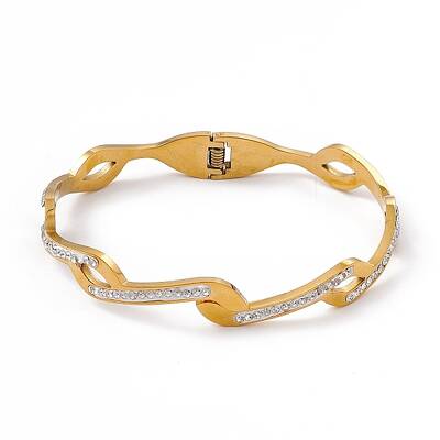 PVD Vacuum Plating 201 Stainless Steel Bangles