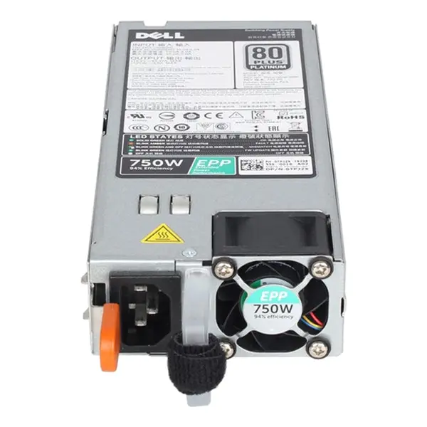 V9VFC Dell 750-Watt 100-240V AC 10A 50-60Hz 80-Plus Platinum Hot-Plug Redundant Power Supply for PowerEdge R640/R740/R740XD/R...