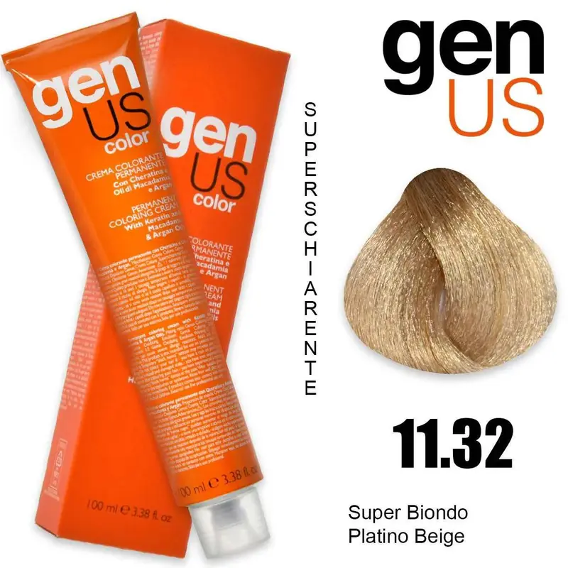 Crema Colorante Permanente Genus 100 Ml 11.32