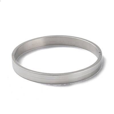 Non-Tarnish 304 Stainless Steel Plain Bangle
