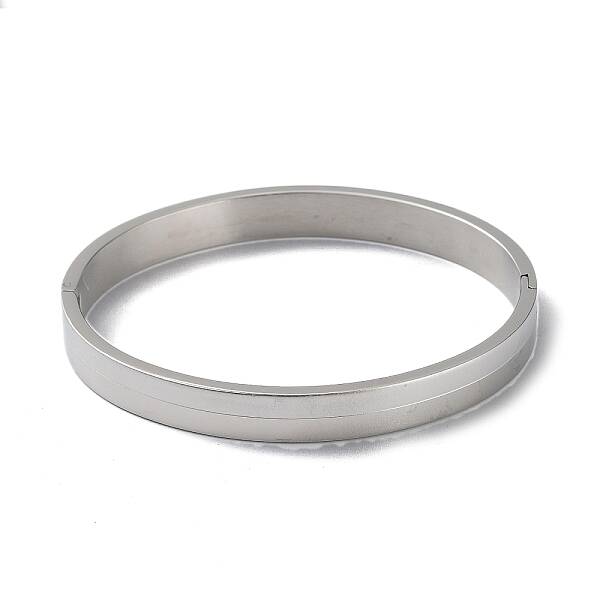 Non-Tarnish 304 Stainless Steel Plain Bangle